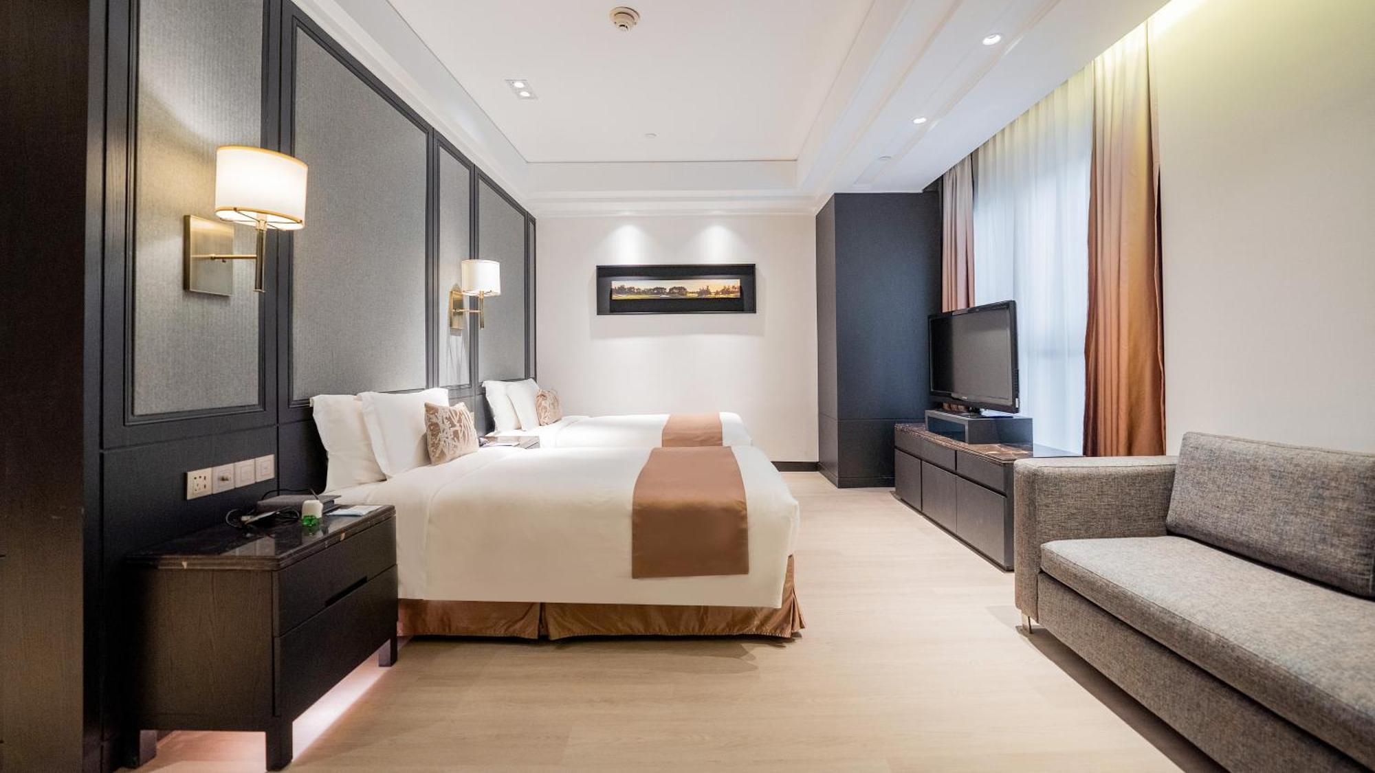 Crowne Plaza Shanghai Anting-Auto City - 15 Minutes Drive To F1 Jiading Luaran gambar